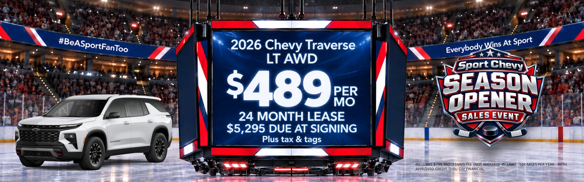 2026 Chevy Traverse LT AWD