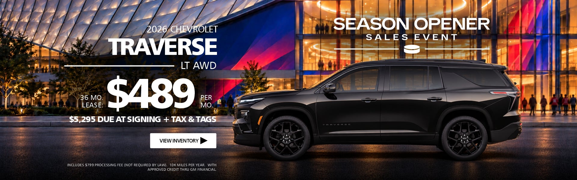 2026 Chevy Traverse LT AWD