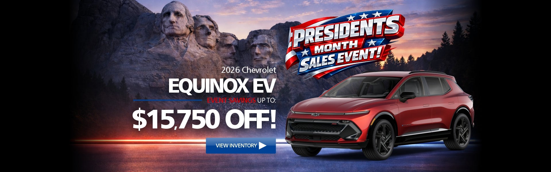 UPTO $15,750 OFF ON EQUINOX EV 