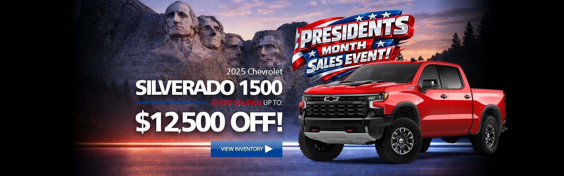 UPTO $12,500 OFF ON SILVERADO 1500 