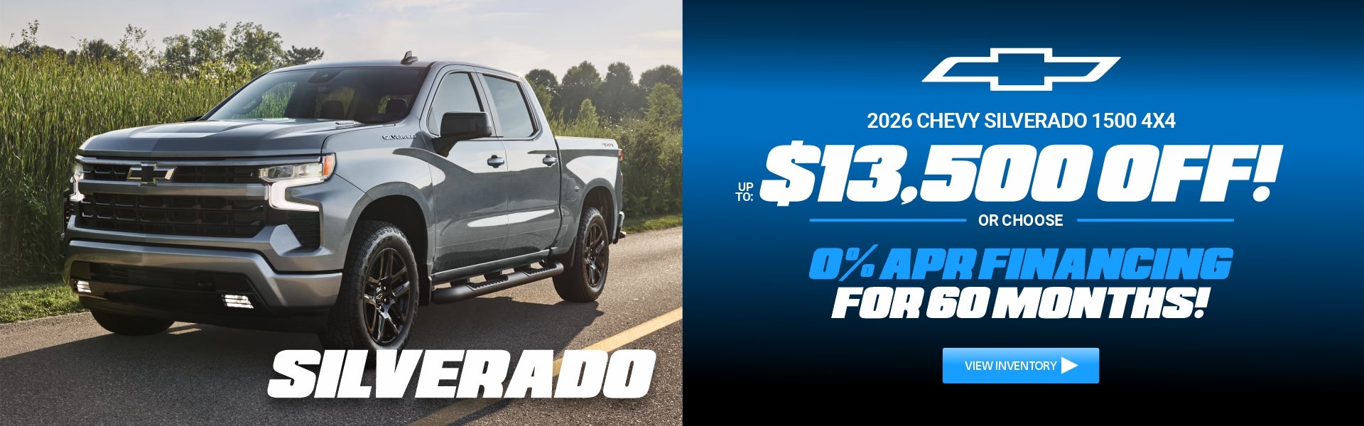 2026 Chevy Silverado 1500 4x4