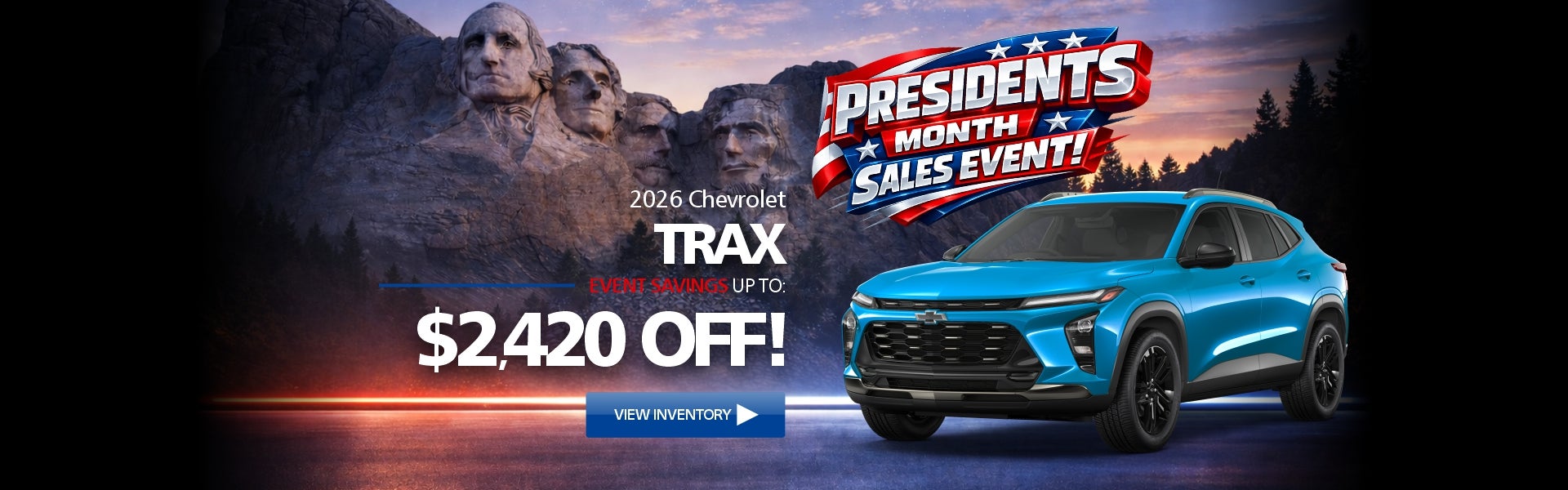 UPTO $2,420 OFF ON TRAX 